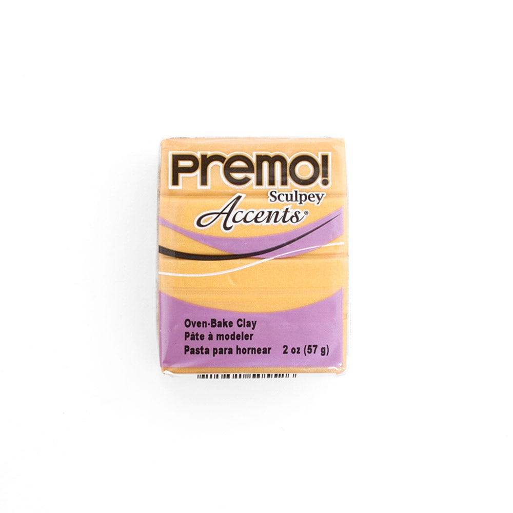 Polyform, Premo Sculpey, Oven Bake, Model Clay, 2oz, 14K Gold